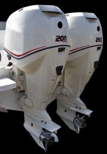 clean and quiet outboard engines