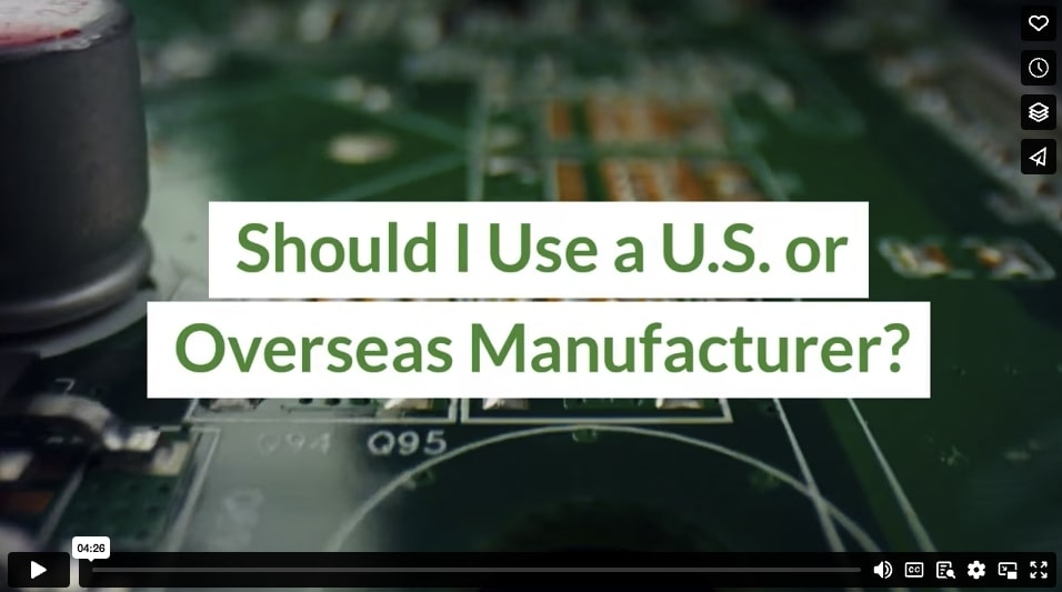 Should I Use a U.S. or Overseas Manufacturer?